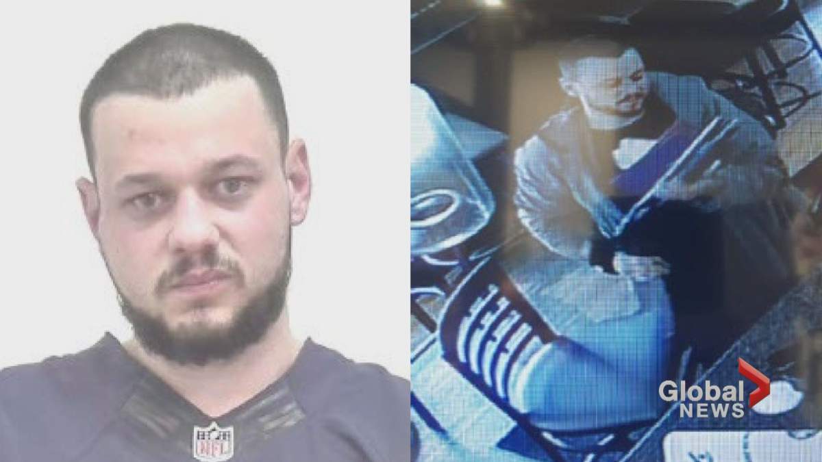 Calvin O'Brien is wanted on warrants related to a robbery, Calgary police said Tuesday. 