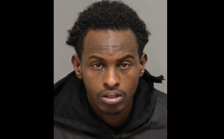 Toronto police are looking for Ahmed Olad, 23, following an alleged assault in the Weston area.