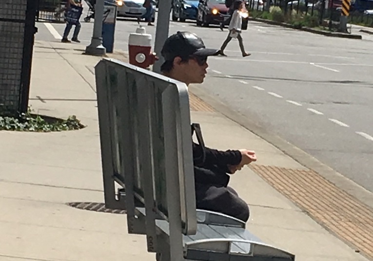 Police are looking for this man in connection with an attempted robbery in Richmond on Sunday. 