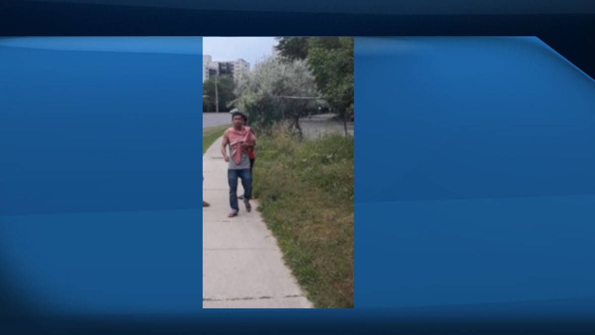 Waterloo Regional Police say they are looking to speak with the man in this photo.