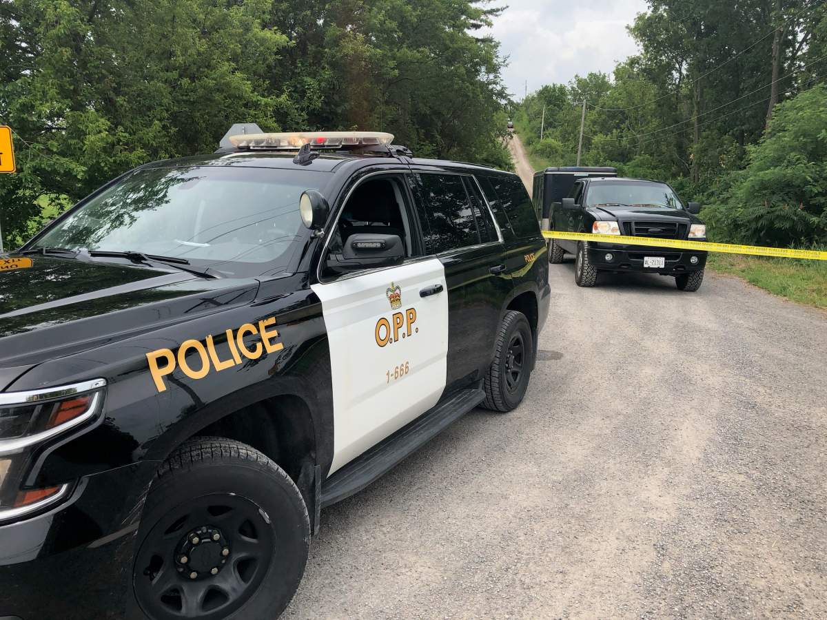 Northumberland OPP have closed Thomson Road at the 8th Line East just north of Campbellford.