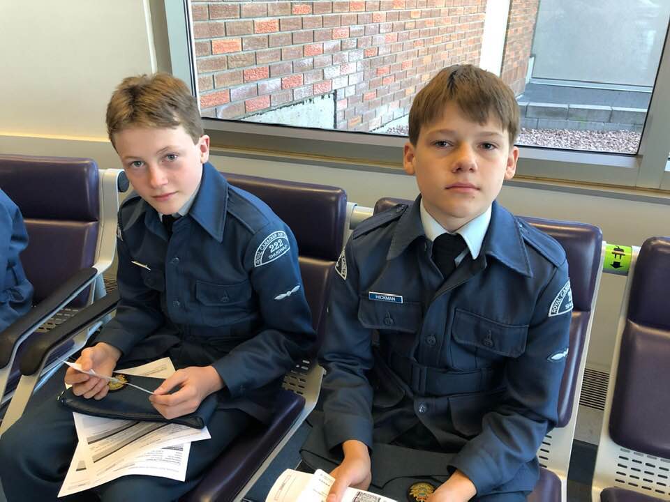 Gerrit and his twin brother left for summer training together after Gerrit decided to cut his hair to attend the course.