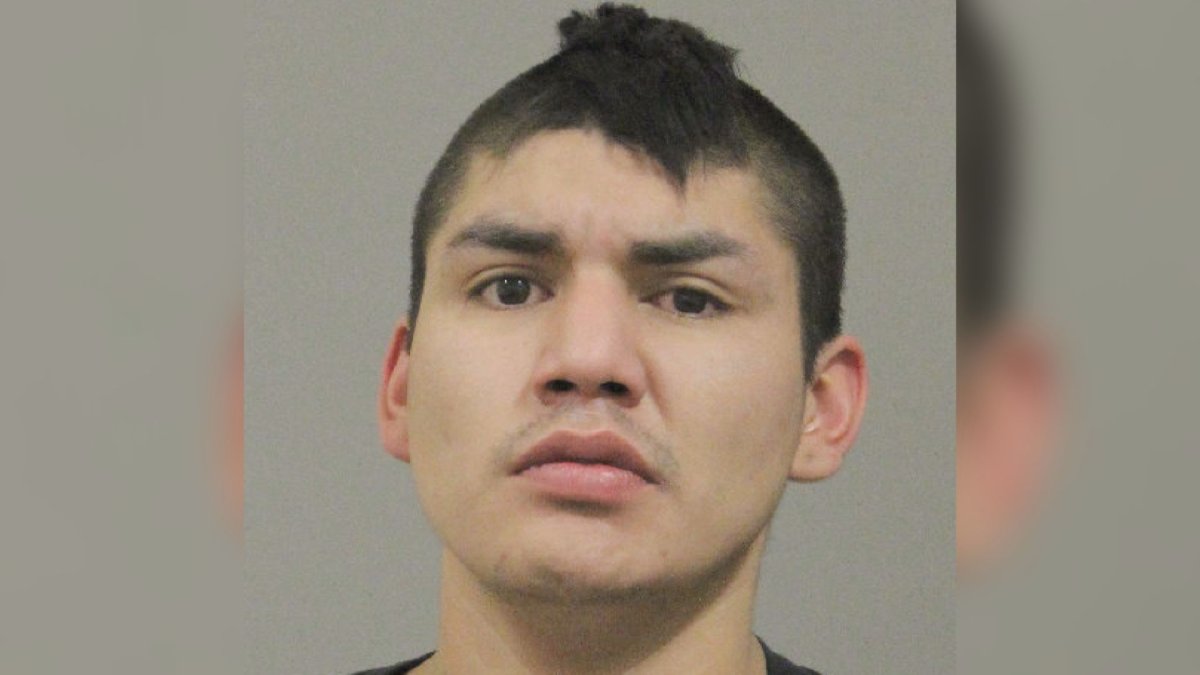 A warrant has been issued for Tristan Crokkedlegs-King, 22,  after shots were fired into a home on the Sunchild First Nation on Friday.