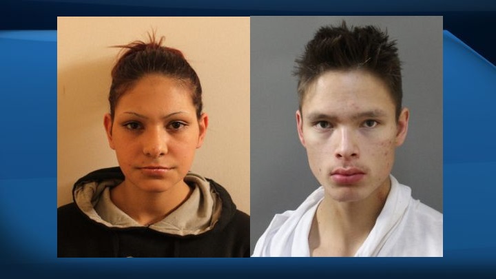 RCMP say warrants have been issued for the arrests of 22-year-old Katrina Judy Tuckwood of Whitecourt and 20-year-old Elvis Parker Mustooch of Alexis First Nation.