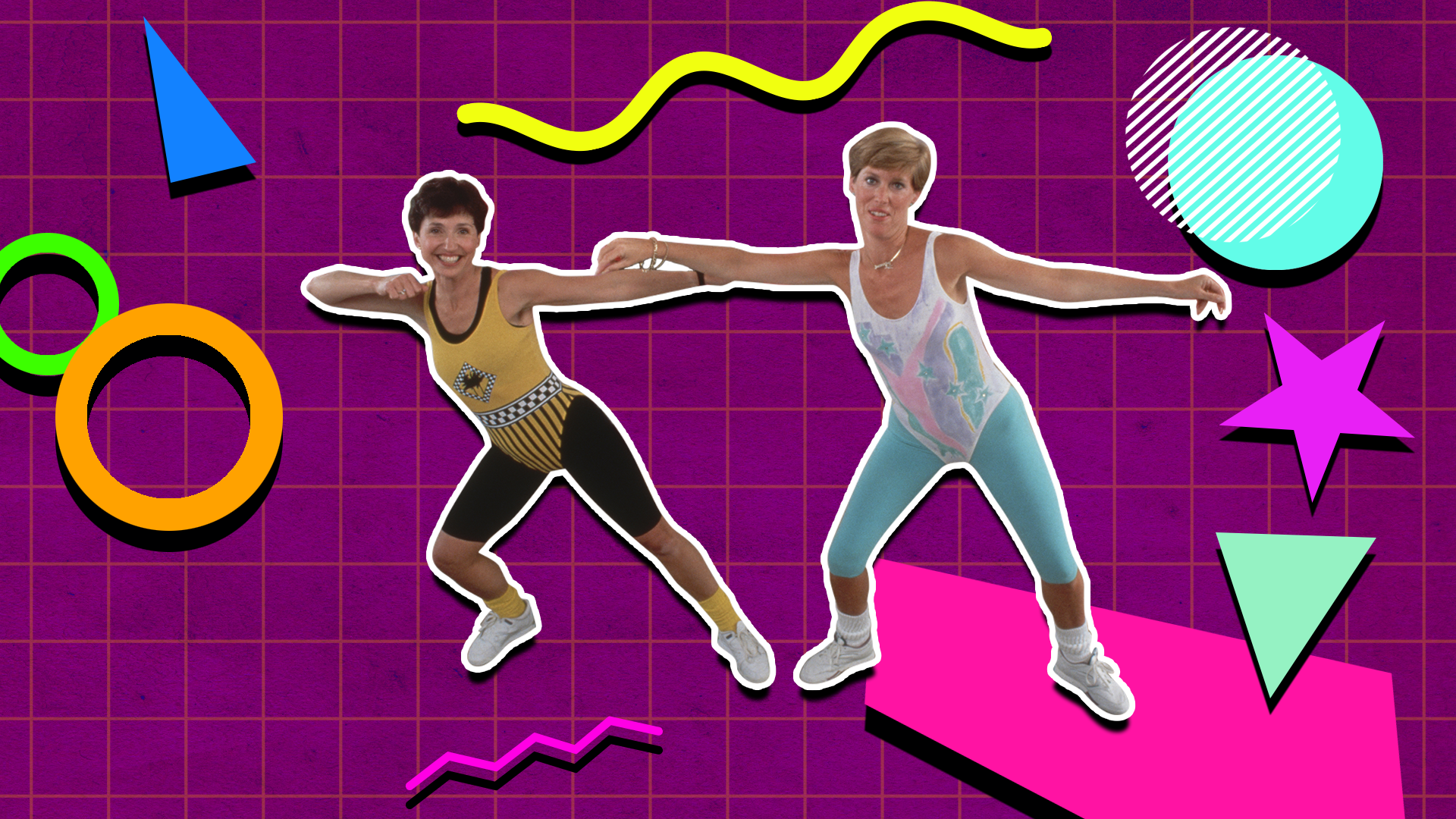 Exercise videos in the 80s were next level. This was Jazzercise