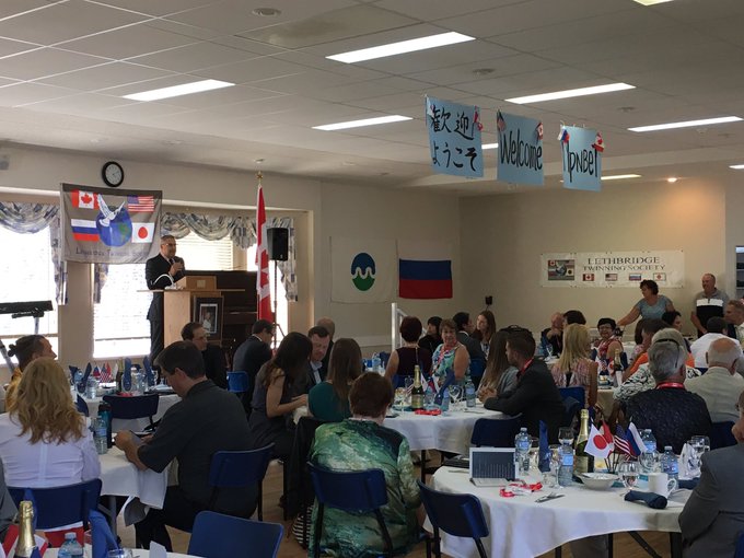 The Lethbridge Twinning Society celebrated its 30th anniversary Tuesday, with representatives from four sister cities.