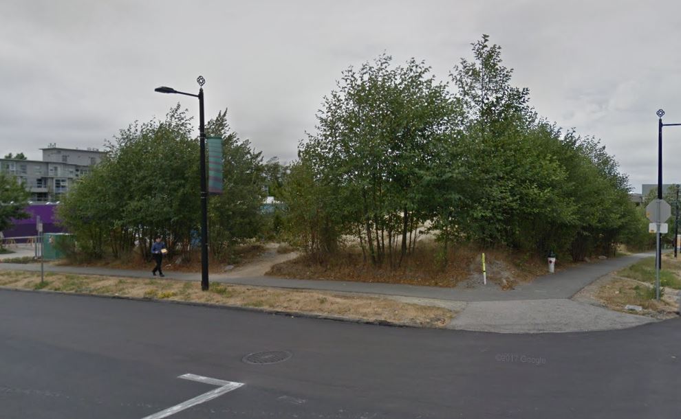 Highland Court and University Crescent in the UniverCity area of Burnaby Mountain, where a man allegedly attempted to sexually assault a woman early Friday, July 26, 2019.