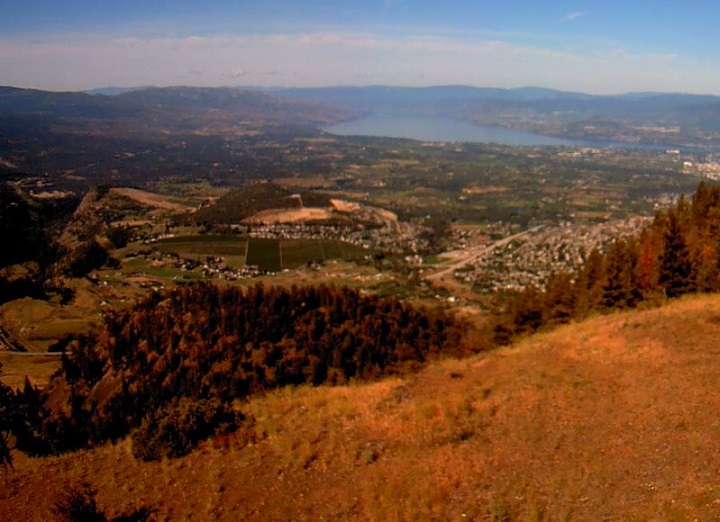 A view of Kelowna and Okanagan Lake. Environment Canada is calling for sunny skies and a high of 30 C for Tuesday, July 9, 2019.