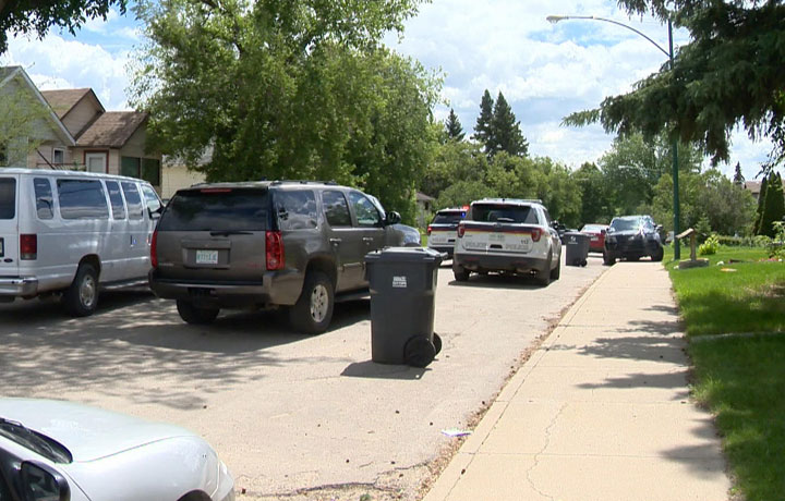 Four people were taken into custody following a weapons complaint in Saskatoon’s Pleasant Hill neighbourhood.