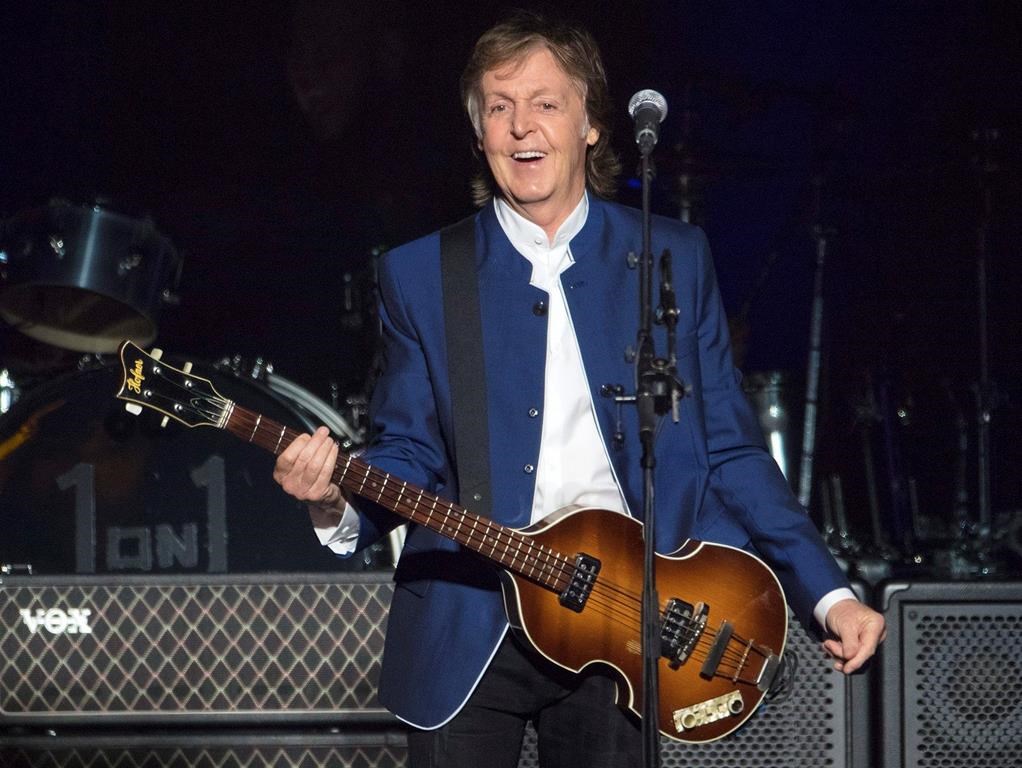 Paul McCartney performs at Amalie Arena in Tampa, Fla., on July 10, 2017. (AP Photo/Scott Audette, FILE)