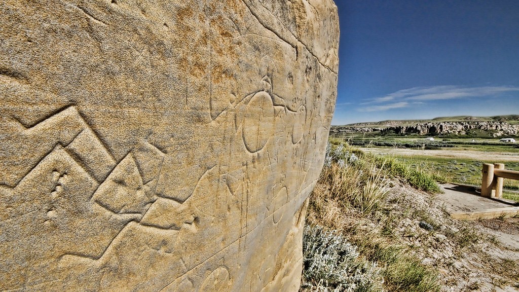 Alberta's Writing-on-Stone Monument has been designated a UNESCO world heritage site.