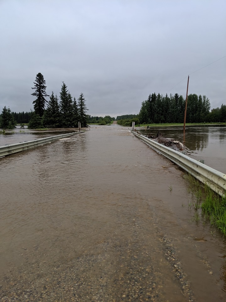 Local state of emergency due to flooding dropped in Yellowhead County
