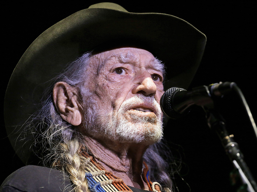 In this Jan. 7, 2017, file photo, Willie Nelson performs in Nashville, Tenn.