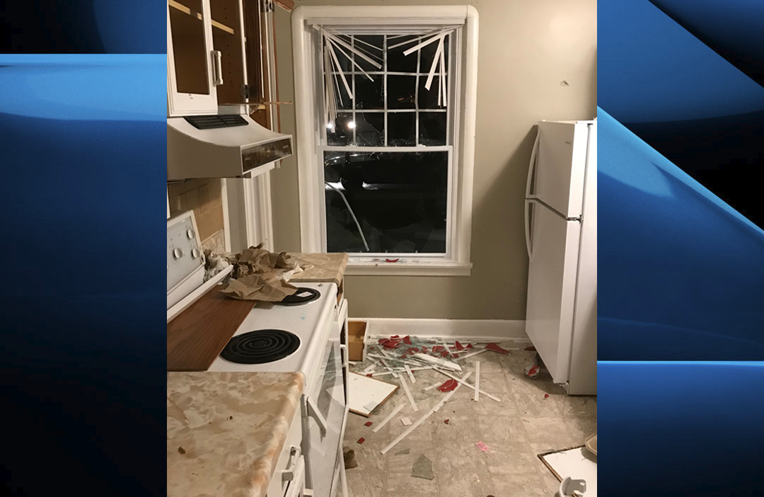 London police say nine people are facing charges after $80,000 in damage was caused to a south London rental property.