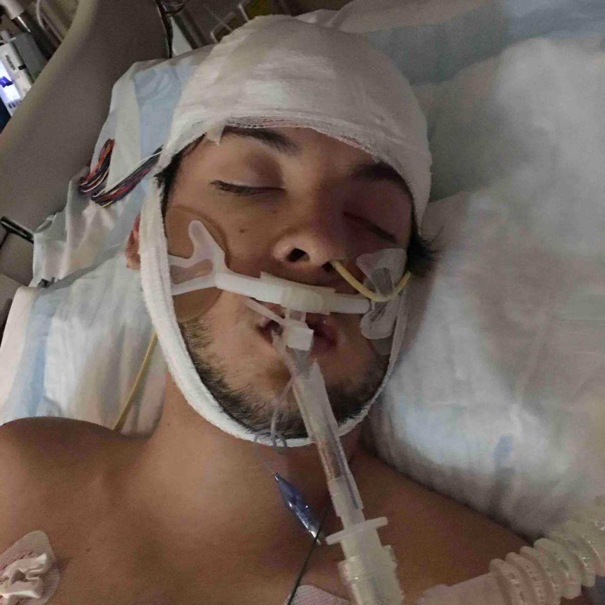 Abby Roby’s son, Tristan, lies in hospital recovering from injuries he sustained in a southwest London hit-and-run.