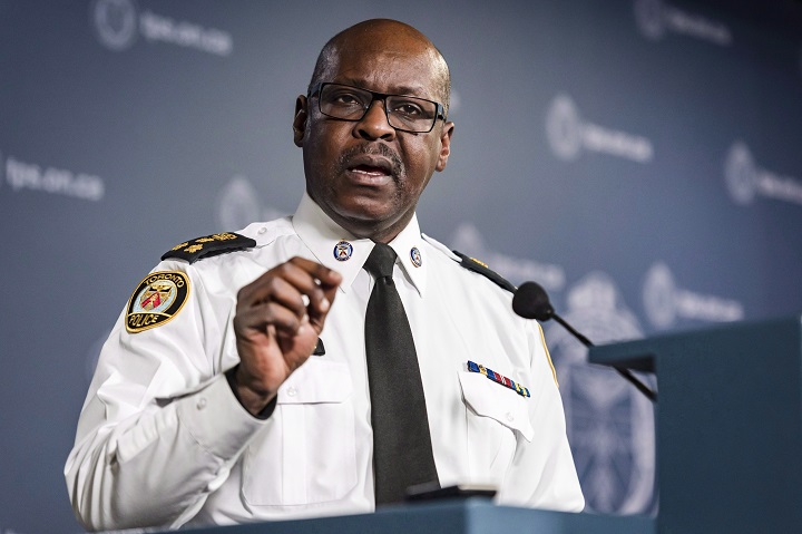 Mark Saunders was appointed as chief April 17, 2015.