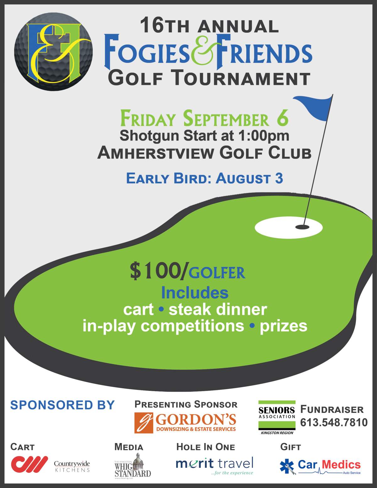 16th Annual Fogies & Friends Golf Tournament - image
