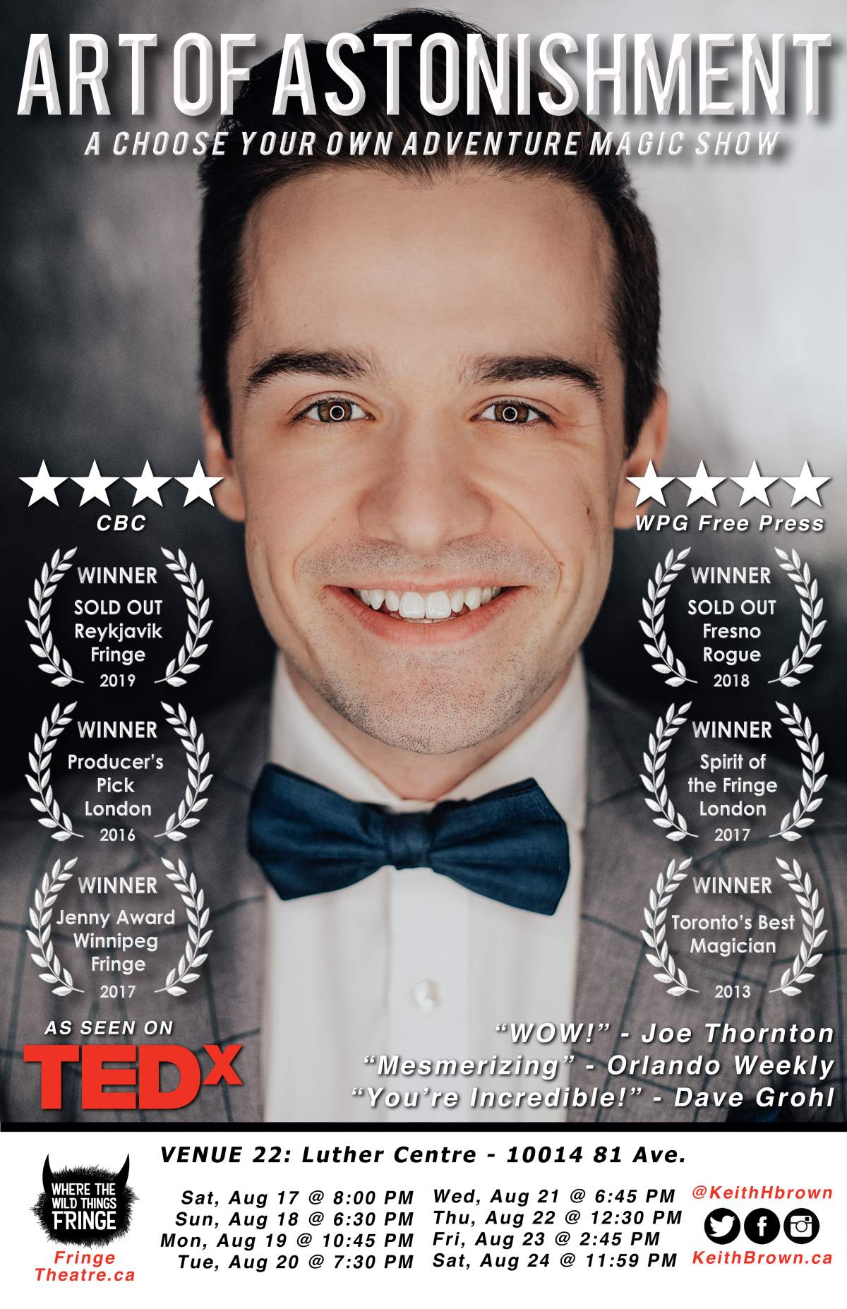 Art of Astonishment at Edmonton Fringe - image