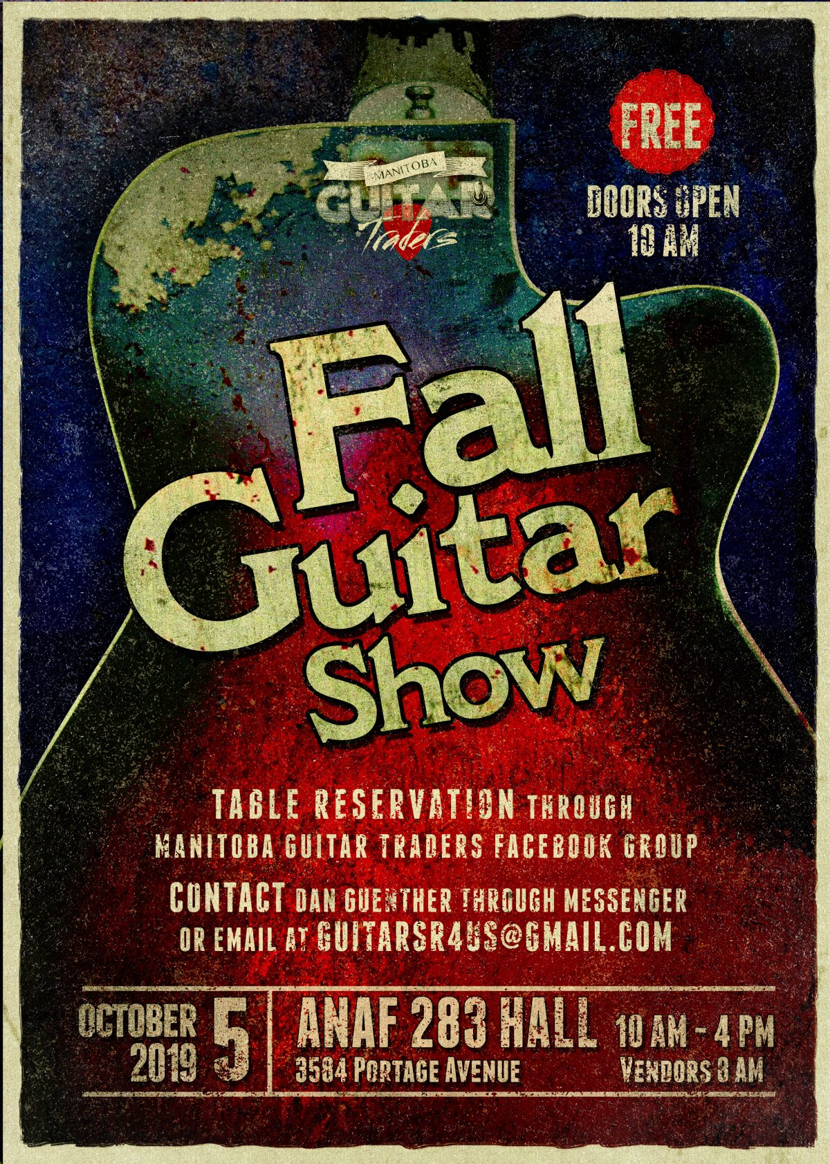Manitoba Guitar Traders Fall Show & Sale - image