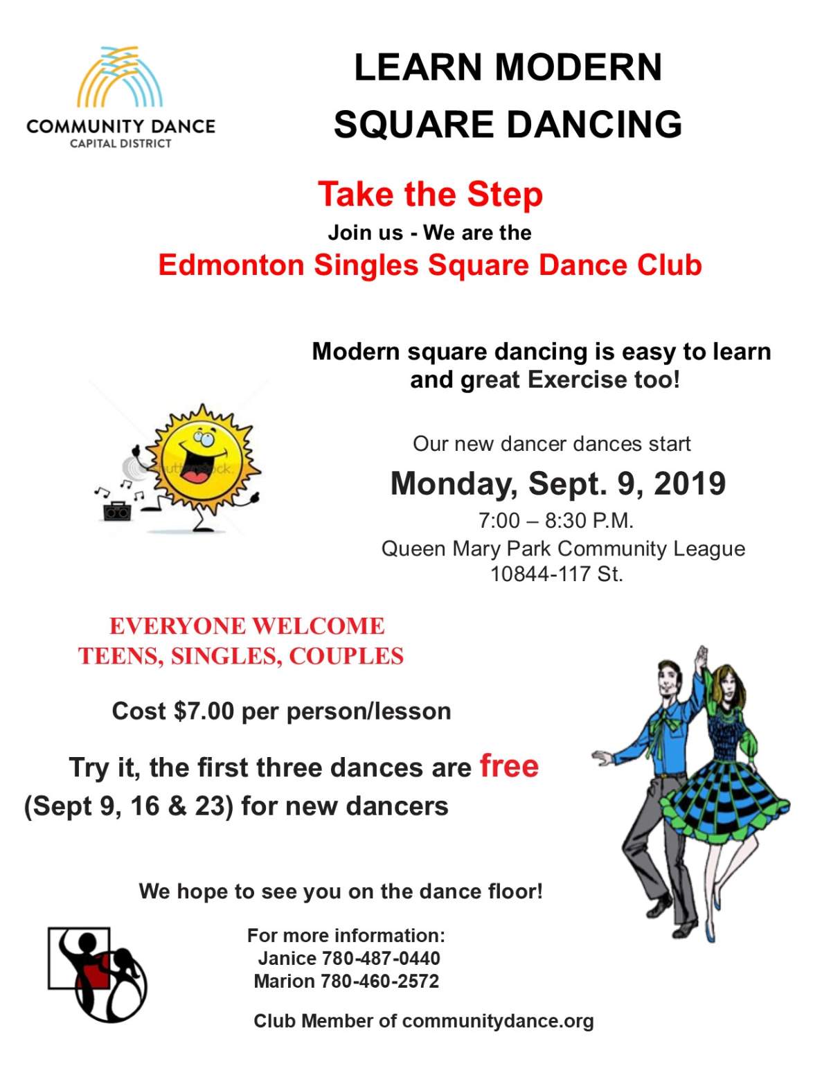 Modern Square Dance – Join Us First 3 Classes FREE - image