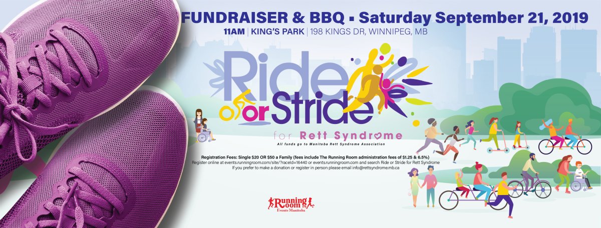 Ride or Stride for Rett Syndrome Walk & BBQ - image