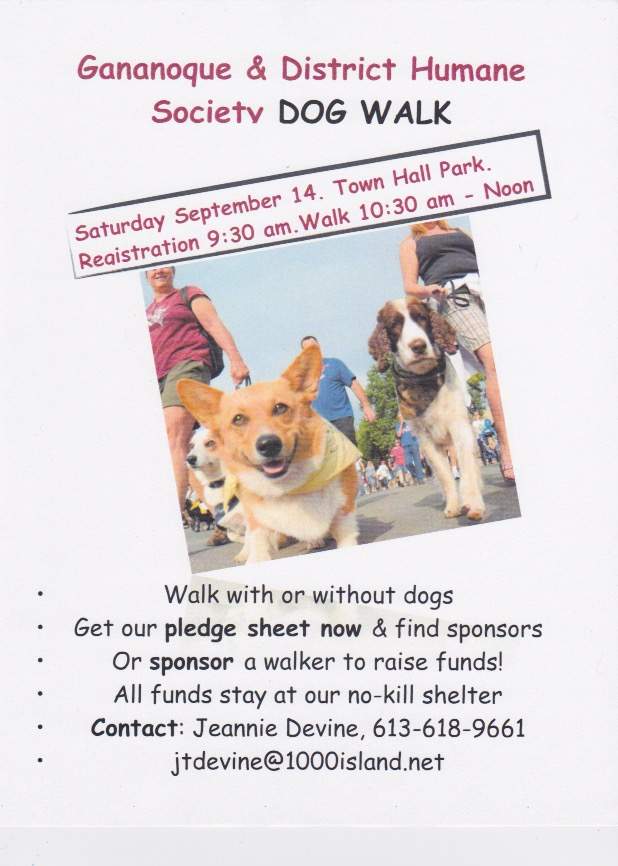 The Puppy Prowl Dog Walk, Gananoque & District Humane Society - image