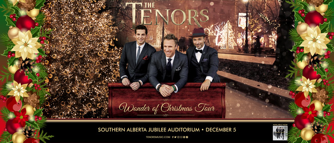 The Tenors: Wonder of Christmas Tour - image