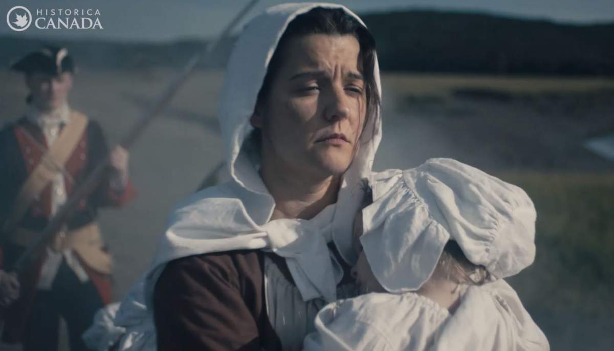 Heritage Canada has released its newest Heritage Minute focusing on the Acadian Deportation.