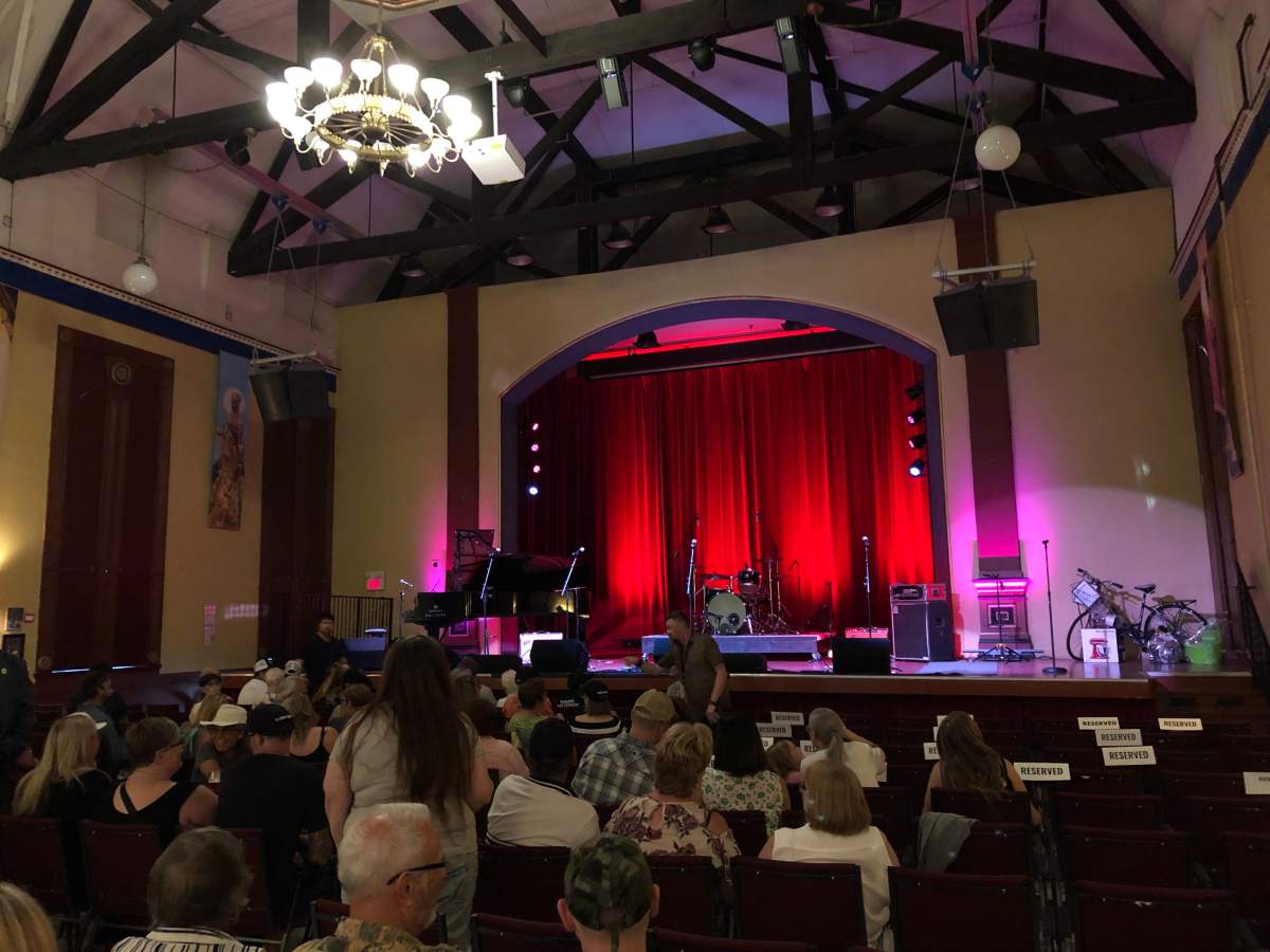 Seats at the Aeolian Hall begin to fill ahead of a Tuesday night benefit concert for Old East Village.