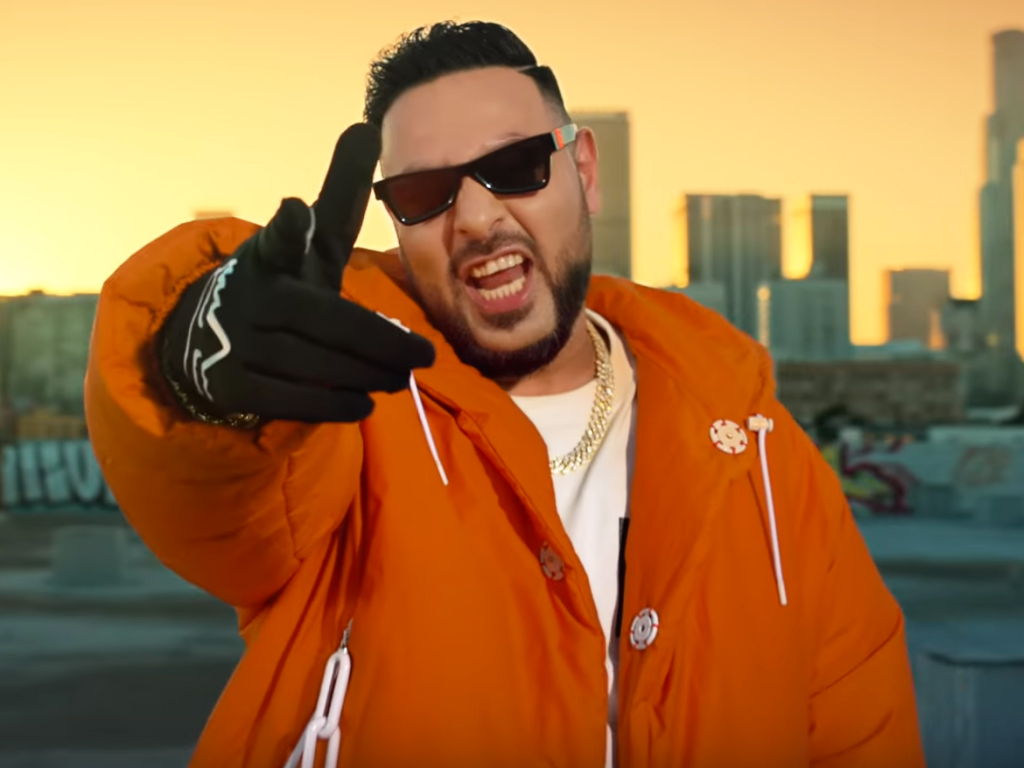 Bollywood rapper Badshah (born Aditya Sisodia) in the record-breaking music video for ‘Pagaal,’ released on July 10, 2019.