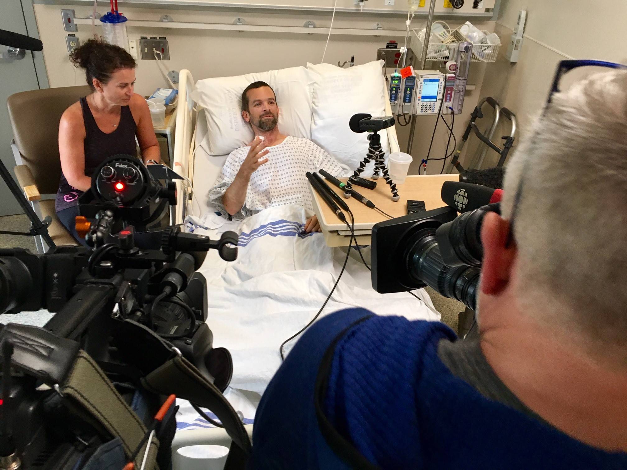 B.C. bear attack survivor joins blood donation campaign to give back - Vimarsana News