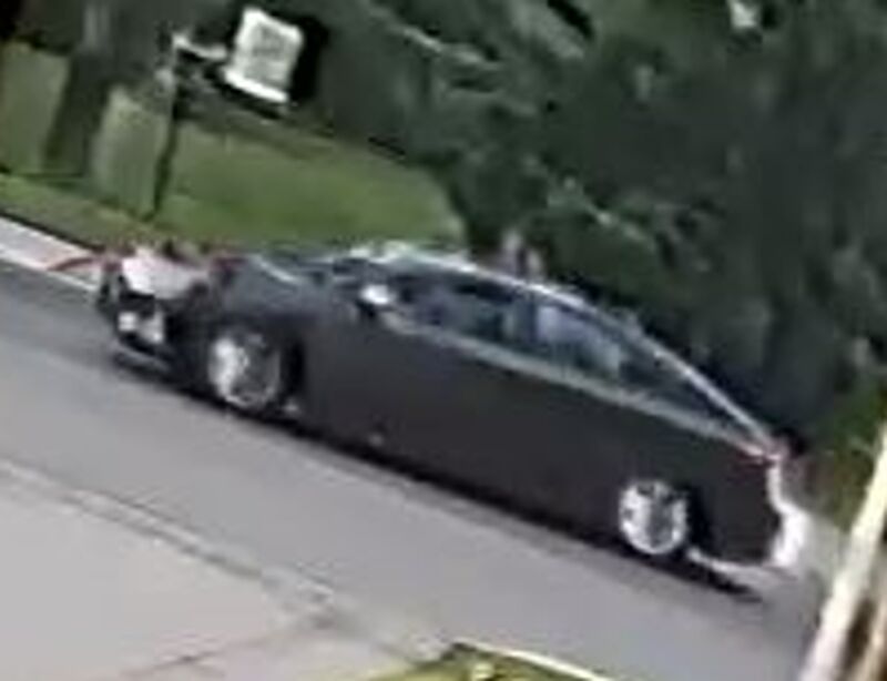 Black Hyundai suspect vehicle from Ridgevale Drive.