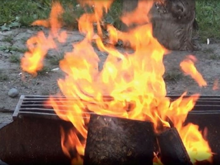 File photo of a campfire.