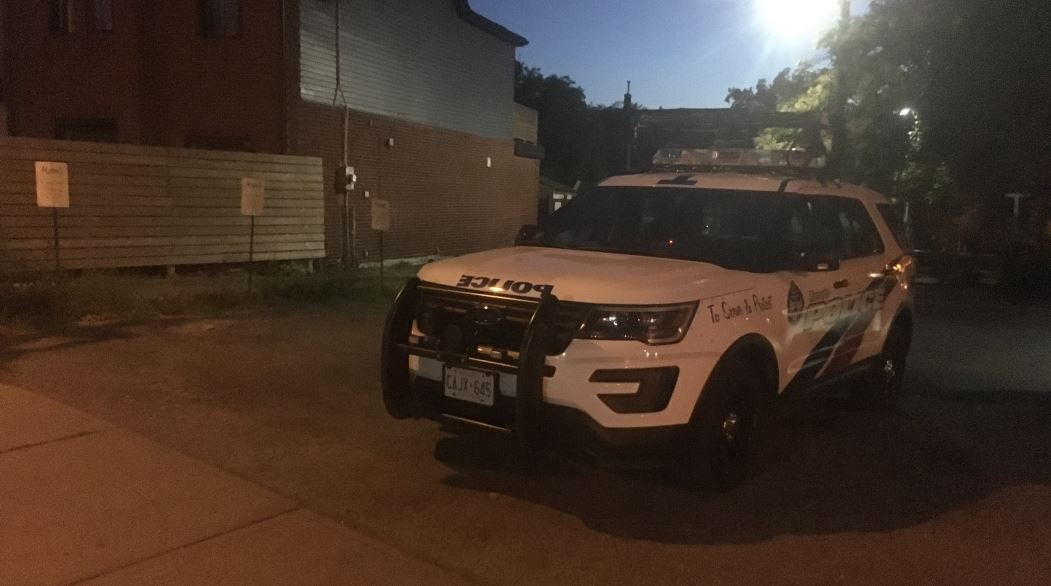 Officers were called to an alley in The Junction Wednesday evening after reports a man was struck. 