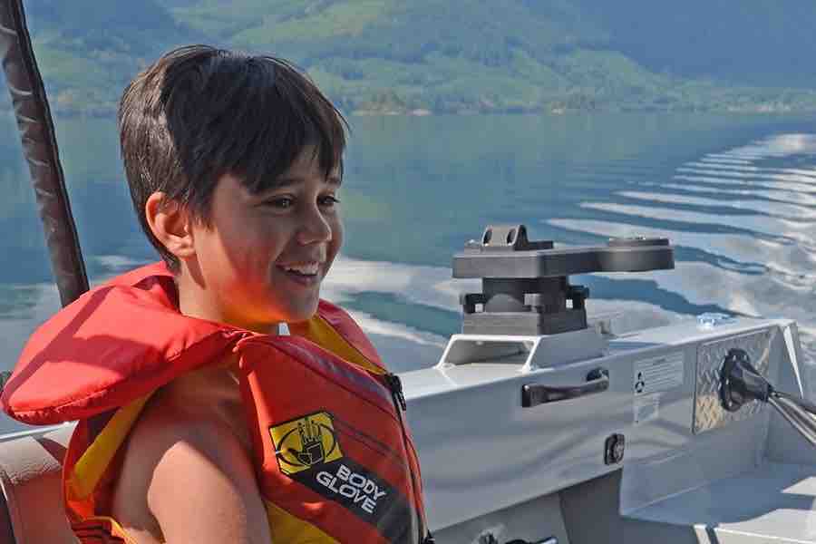 Carter Logan Bonsdorf, seen in an undated photo. The nine-year-old died unexpectedly after suffering a cardiac arrest.