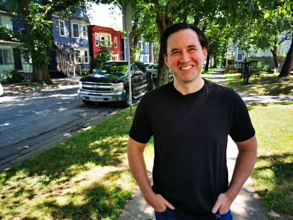 Chaz Thorne says installing baby change tables in both female and male washrooms would help parents be seen as equal.