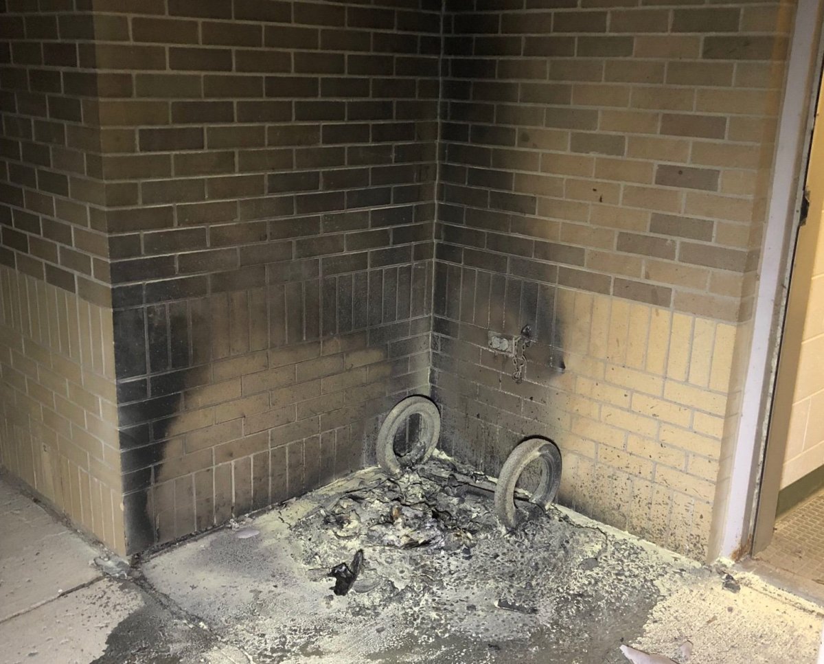 Cobourg police are investigating a set of early morning fires, including one at the Cobourg Public Library early Tuesday morning.