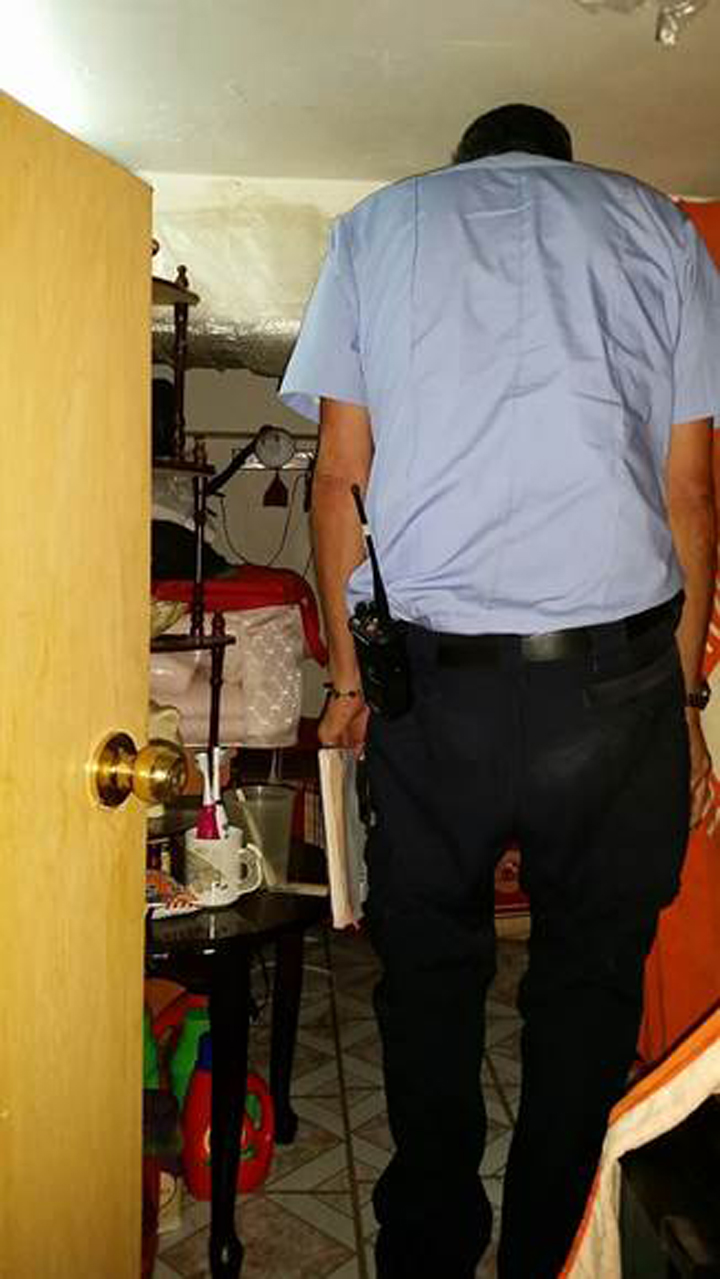 A single-storey condo modified into a nine-apartment duplex is shown in New York City’s Lower East Side.