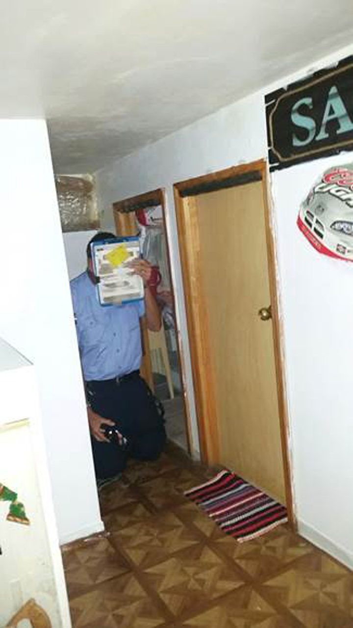 A single-storey condo modified into a nine-apartment duplex is shown in New York City’s Lower East Side.