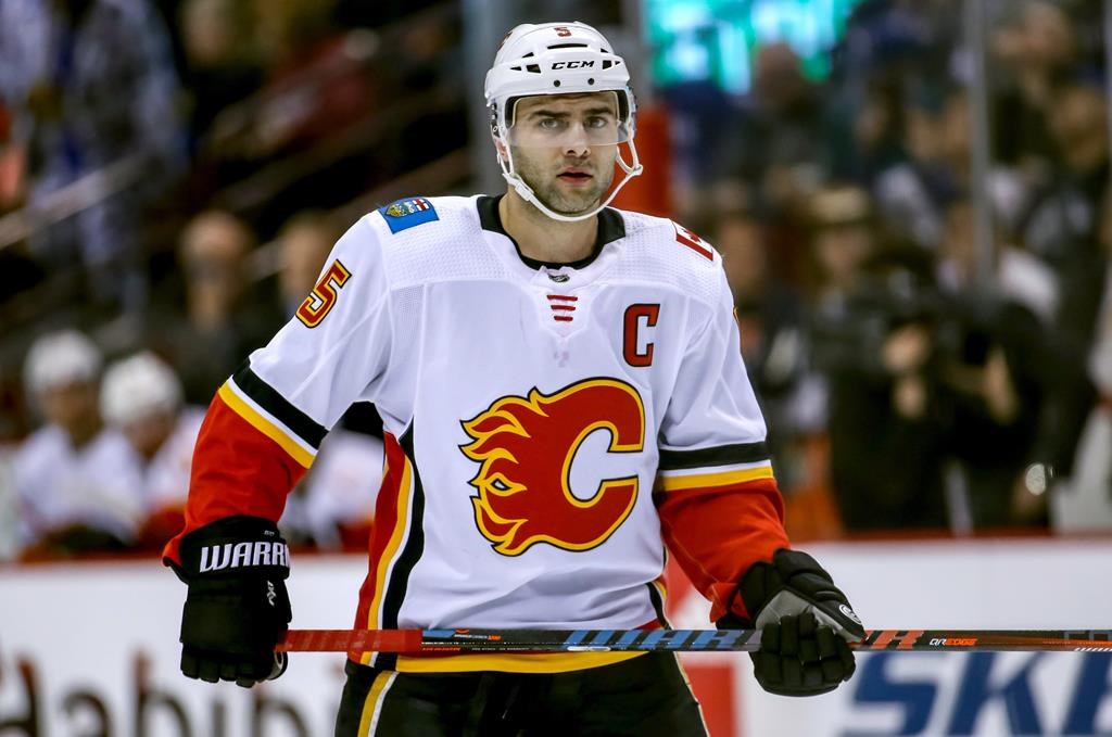 Flames' Giordano plans to be ready for training camp 