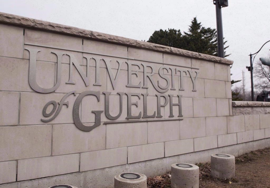 University of Guelph front entrance.