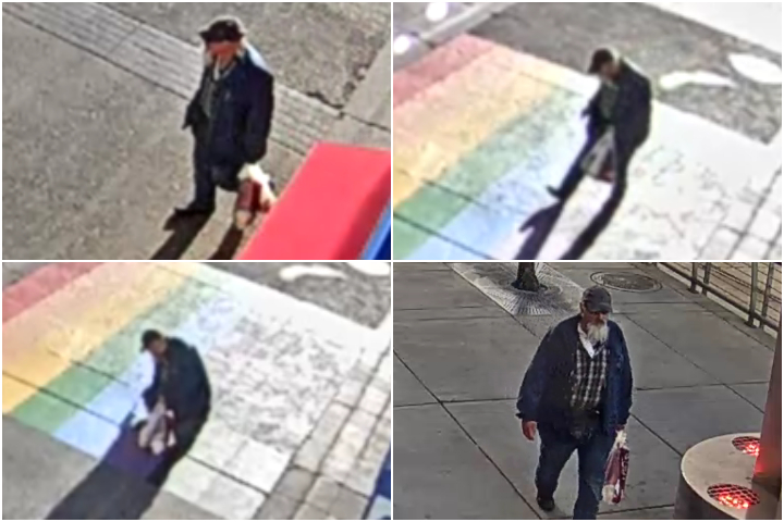 Calgary Police Charge Man After Pride Crosswalk Vandalism Globalnewsca 9833