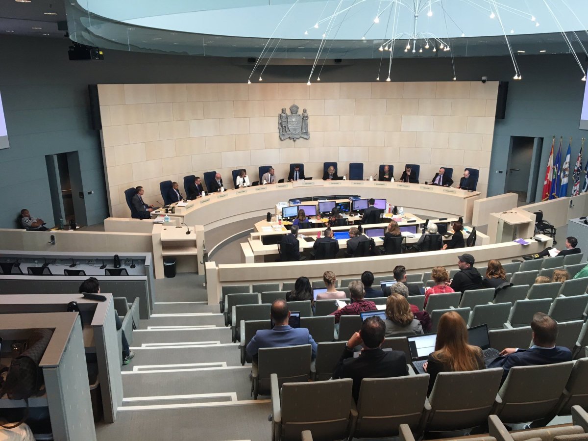 Edmonton City Council on Tuesday, Aug. 27, 2019.