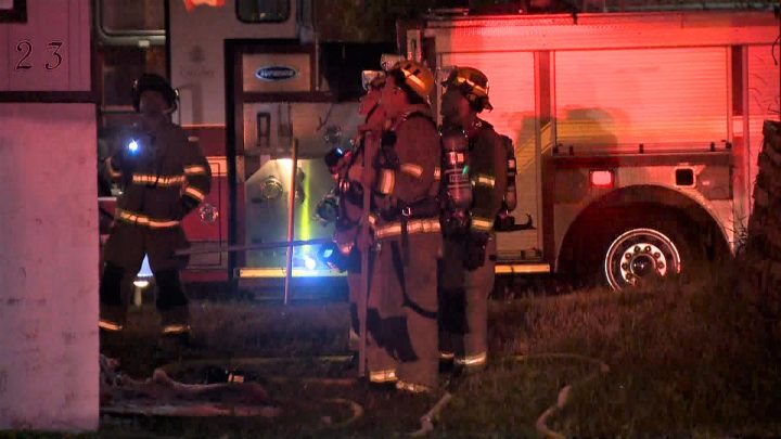 Emergency crews responded to 5523 Maddock Dr. N.E. at around 4:30 a.m. on Friday, Aug. 2, 2019 for reports of a house fire.