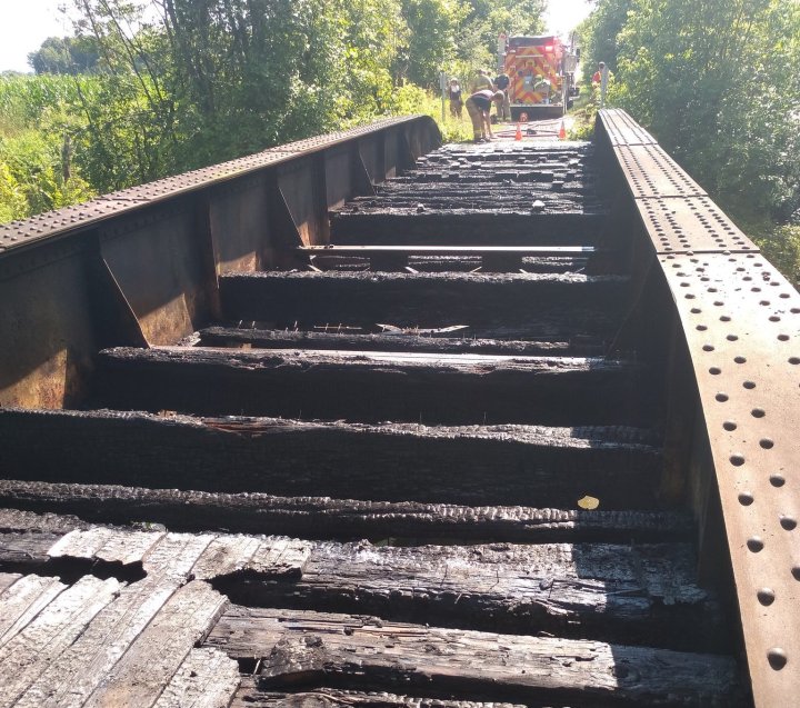 OPP issue call for help to identify suspect in bridge fire on eastern