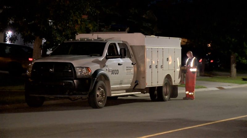 ATCO responds to the 200 block of Millrise Drive Southwest on Sunday, Aug. 18, 2019, for reports of a gas leak. 