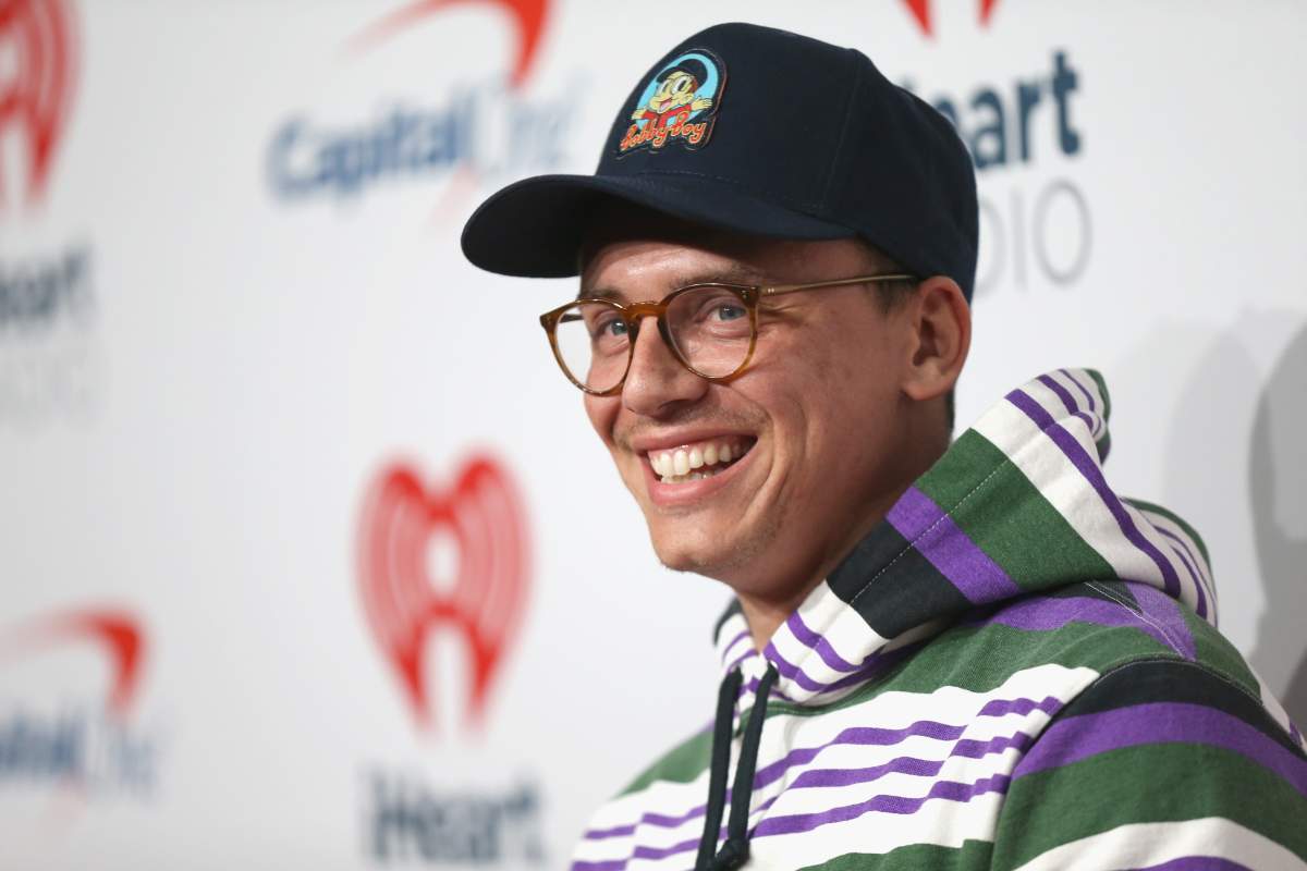 Logic attends the 2018 iHeartRadio Music Festival at T-Mobile Arena on Sept. 22, 2018 in Las Vegas, Nev.