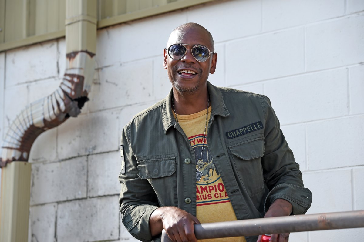 Dave Chappelle attends Dave Chappelle's Block Party on August 25, 2019 in Dayton, Ohio.