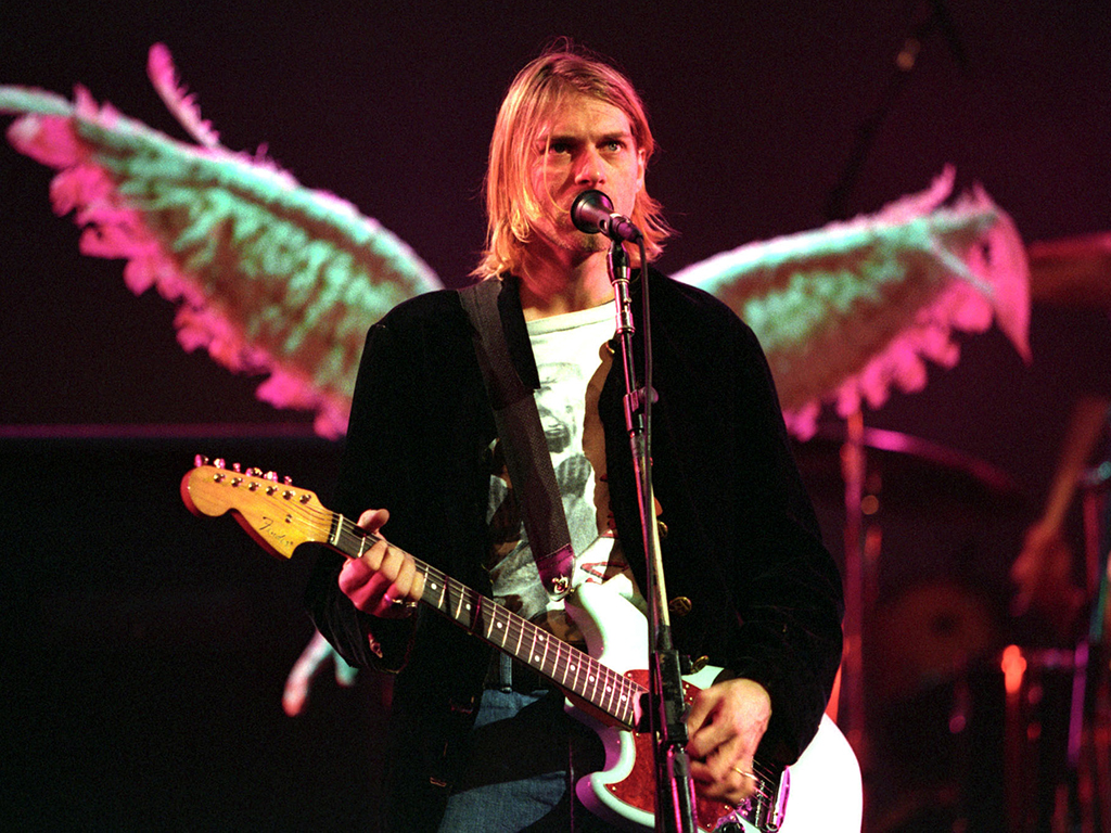 Kurt Cobain of Nirvana. 