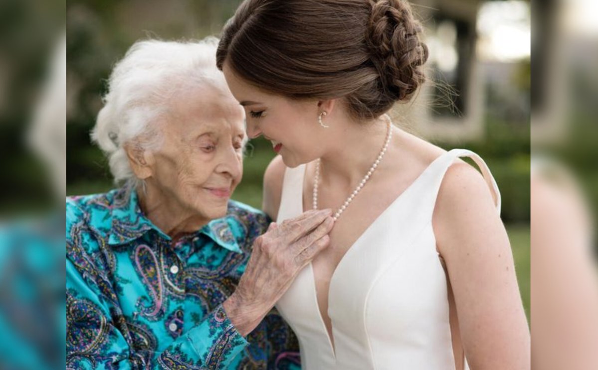 When Tara Foley found out her grandmother was too sick to attend her wedding, she brought the wedding to her.